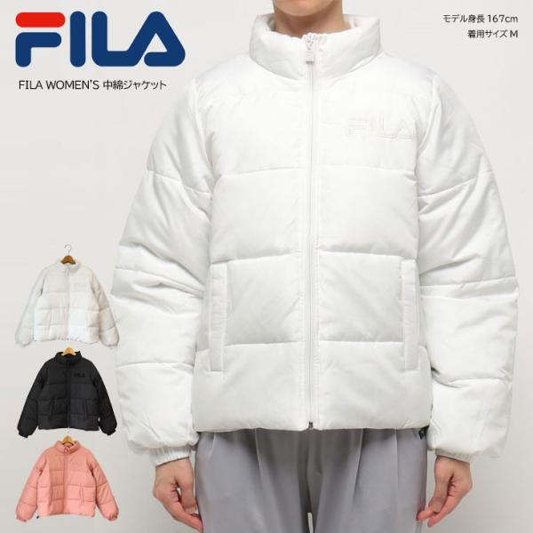 FILA フィラ 中綿ジャケット ライトアウター グレー ホワイト mitoman_fl6772