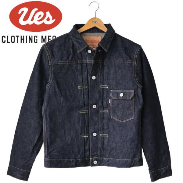 UES ウエス デニムジャケット ジージャン Gジャン 14.9oz