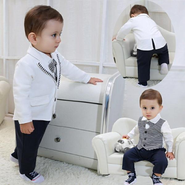ワイシャツ 赤ちゃん 入学式 卒業式 入園式 ベビー 子供服 フォーマル 蝶ネクタイ ベスト フォーマルカバーオール タキシード 結婚式 記念撮影 お誕生日 Buyee Buyee Jasa Perwakilan Pembelian Barang Online Di Jepang