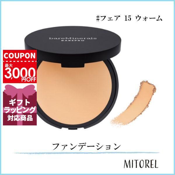 ベアミネラル BARE MINERALS ベアプロ 16HR パウダーファンデーション 8g#フェア...