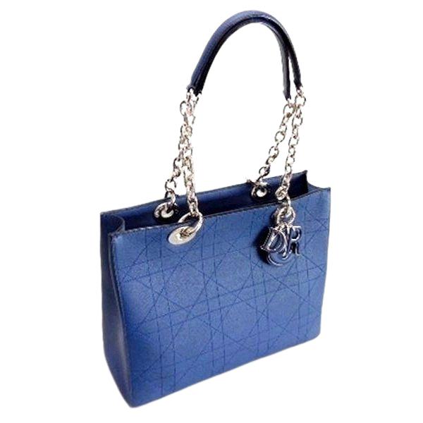 ディオール ネイビーブルー ハンドバッグ ショルダーバッグ