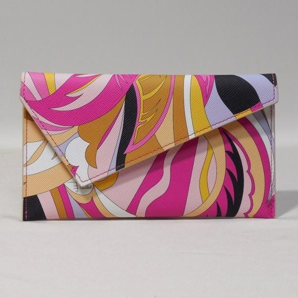エミリオプッチ エンヴェロープ クラッチ 長財布 アカプルコ ピンク 9esc 9e3 039 Emilio Pucci Ep753 みとよ 通販 Yahoo ショッピング