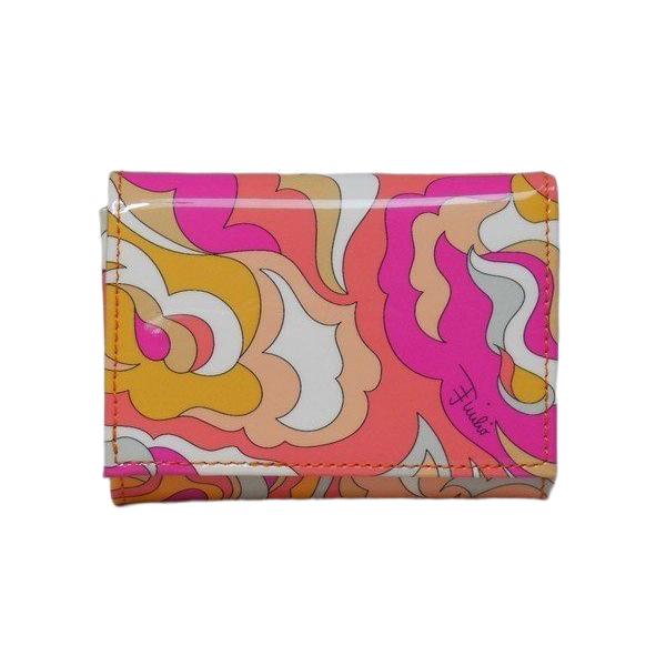 EMILIO PUCCI エミリオプッチ 三つ折り財布 ポップフラワー EMILIO PUCCI エミリオプッチ 三つ折り財布 ポップフラワー