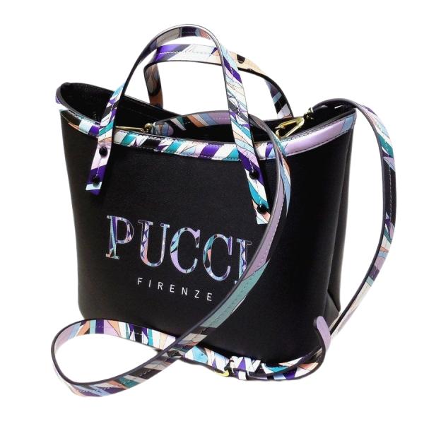 EMILIO PUCCI エミリオプッチ トートバッグ ブーレ ブラック