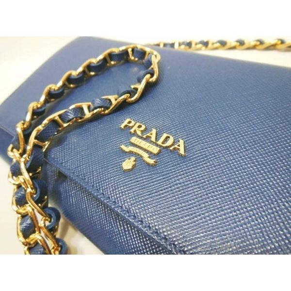 プラダ チェーンウォレット Bluette ブリュエット コーンフラワーブルー 1m1290 長財布 Prada Buyee Buyee Japanese Proxy Service Buy From Japan Bot Online