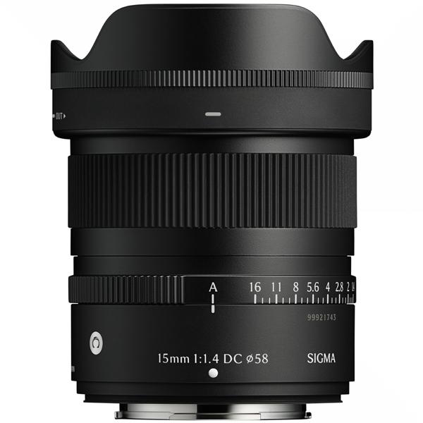 Contemporary 10年間保証付き シグマ 15mm F1.4 DC | フジX APS-C専用