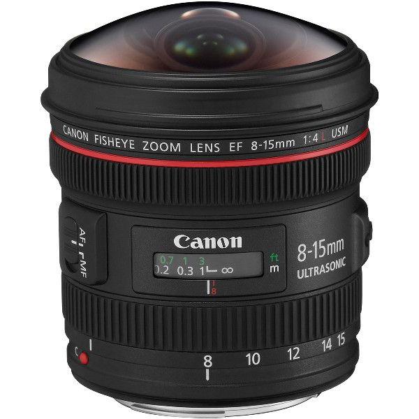 Canon EF8-15mm F4L フィッシュアイ USM キヤノンのズーム魚眼レンズ