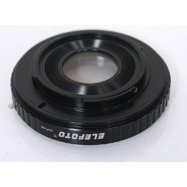 ELEFOTO コンタックス645レンズをニコンで使用マウントアダプター