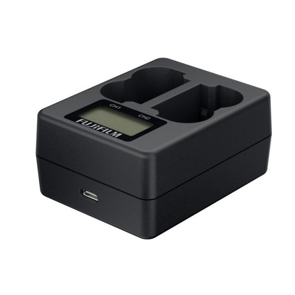 FUJIFILM デュアル充電器&バッテリーセット　BC-W235 フジフィルム 富士フィルム デュアルバッテリーチャージャー BC-W235 リチウムイオン