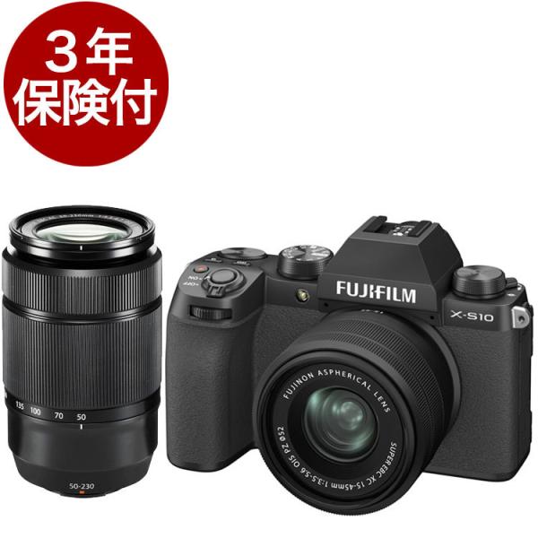 富士フィルム X-S10 ミラーレス一眼カメラフジノンダブルズーム