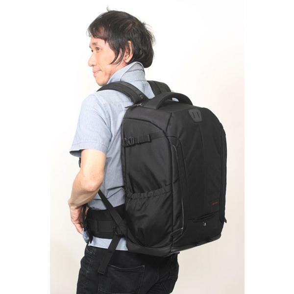ハクバ GW-PRO RED バックパック リアゲート L カメラバッグ ブラック