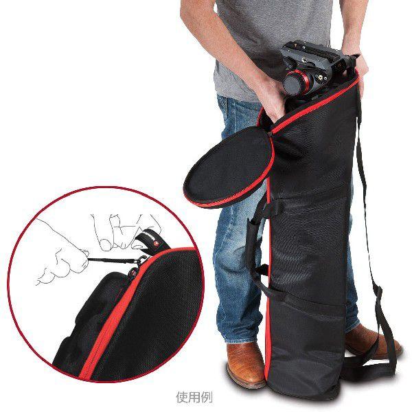 Manfrotto MB MBAG100PNHD HDパッド付き三脚バッグ-100cm : カメラの