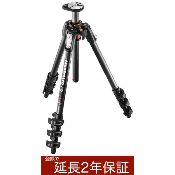 Manfrotto MT190CXPRO4 190プロカーボンファイバー4段三脚 : カメラの