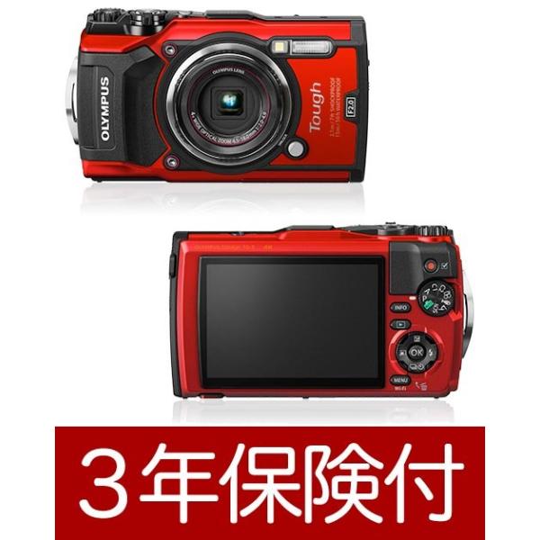 オリンパス（OLYMPUS） OLYMPUS TOUGH TG-5 Red 防水・防塵・耐衝撃