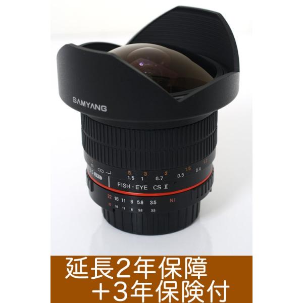 SAMYANG 8mm F3.5 FISH-EYE CSII LENSフィッシュアイレンズ for