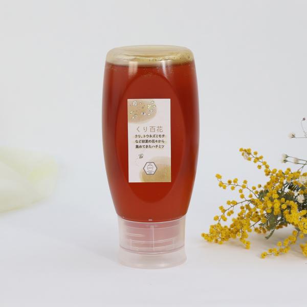 はちみつ 国産 蜂蜜 ハチミツ 純粋 非加熱  くり百花 チューブタイプ 500g 天然 生はちみつ 無添加 国産100% 蜂蜜 ハチミツ  ギフト みつばちのーと