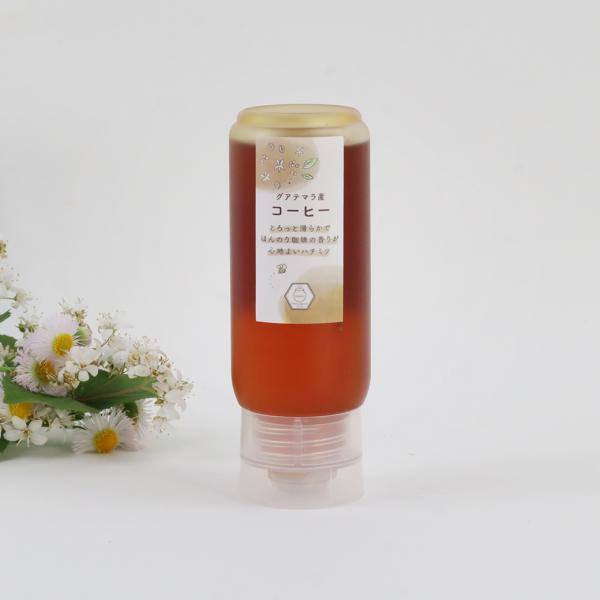 はちみつ 蜂蜜 ハチミツ 純粋 非加熱  コーヒーハチミツ チューブタイプ 200g グアテマラ産 天然 生はちみつ 無添加 蜂蜜 ハチミツ