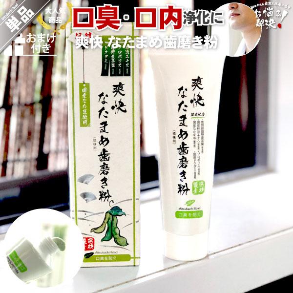 伝統爽快 なた豆歯磨き粉 （120g） 柿渋配合 口臭 なたまめ 歯磨き粉 ナタ豆歯磨き粉