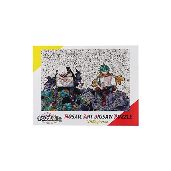 僕のヒーローアカデミア 原画展 パズル モザイクアート 1000 ヒロアカ 原画展限定 僕のヒーローアカデミア モザイクアート