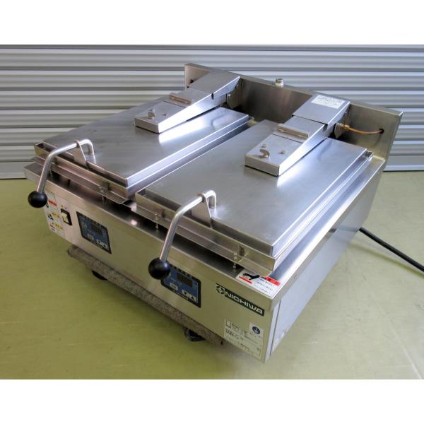 マルゼン（MARUZEN） 2020年 ニチワ 2連電気自動餃子焼器 NGM-5.6ACSP