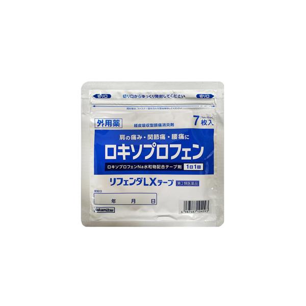 デラックスパス 12枚 リフェンダLXテープ 7枚入×12個 タカミツ 【第2類医薬品】 : くすりの