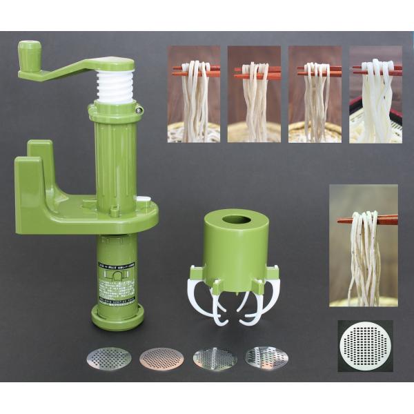 太麺・標準麺・細麺の3種類のそばとうどんが手軽に作れる「そば楽プラス」に中麺と細麺の混在するそばが作れるミックスダイスが加わりました。ミックスダイスで作るそばは、中麺と細麺が約半分ずつ混ざり合う変化に富んだ麺ですが、舌触り、歯ごたえ、のどご...