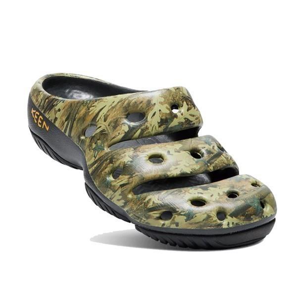 人気商品！！ キーン サンダル YOGUI ヨギ メンズ CAMO GREEN 28.0 cm
