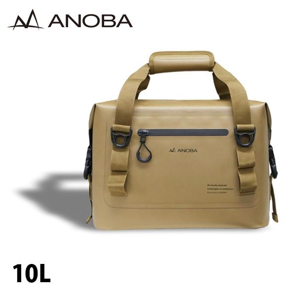 ANOBA ( アノバ ) ブリザードソフトクーラー 10L コヨーテ AN039 ソフトクーラーボックス キャンプ クーラーバッグ 保冷 防水