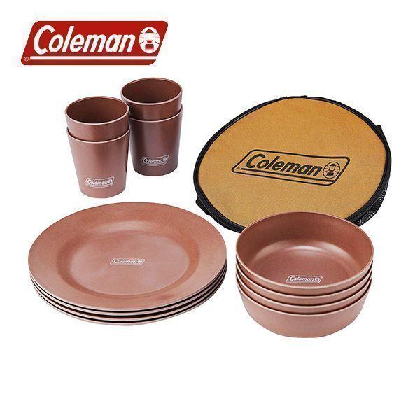 未使用 コールマン Coleman テーブルウェアセット キャンプ用食器