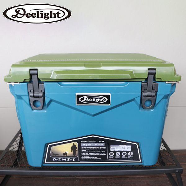 Deelight(ディーライト) アイスランドクーラー 35QT セーラーブルーx