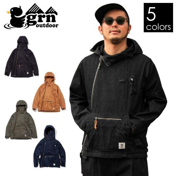 grn outdoor HIASOBI CAMPER JACKET GO201Q ウェア アウトドア