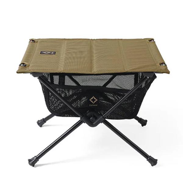 【中古美品】HELINOX ヘリノックス タクティカルテーブル + エッジパッド New半透明ブラック入荷】Mサイズ/ヘリノックステーブルカバー
