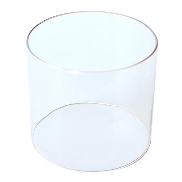 ▼ガラスA（耐熱） 301・501用■仕様【カラー】薄ブラウン透明【外径サイズ】Φ約12x約11cm[ 武井バーナー製造 TAKEI アウトドア ストーブ ヒーター ウォーマー ]