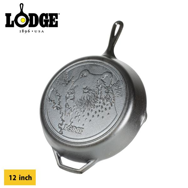 〇〇LODGE ロッジ シーズンスチール スキレット 12インチ アウトドア BBQ用品 CRS12 未使用品 12 Inch Seasoned Steel Skillet（シーズンスチール スキレット