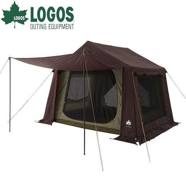 送料無料 LOGOS ロゴス プレミアム リバイバルキャビンテント L-BB (71101000) レトロなデザイン テント インナーテント スクリーンタープ 4人用〜 大型テント LOGOS（ロゴス） プレミアム リバイバルキャビンテント L-BB 71101000