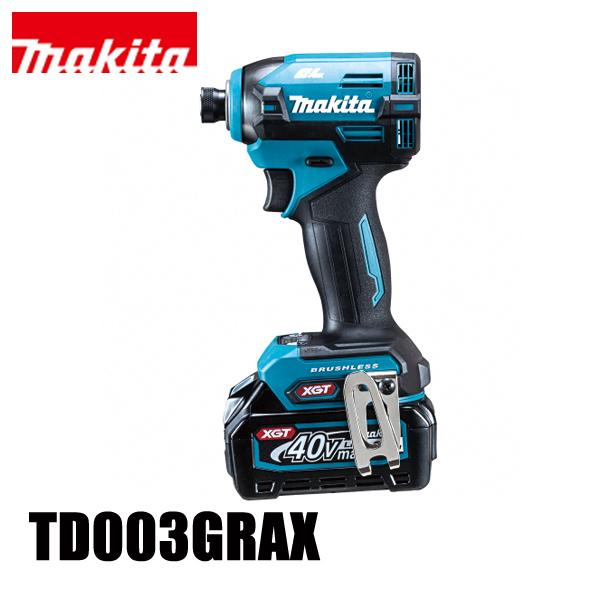 【中古】マキタ Makita TD003GRAX 充電式インパクトドライバ 40V バッテリ×2・充電器付き 中古】マキタ Makita TD003GRAX 充電式インパクトドライバ 40V