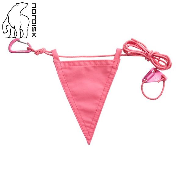 ノルディスクギアキャンプアウトドアガイロープスライーダーフラッグ付き