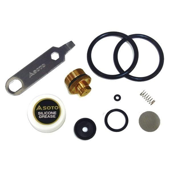 MUKAストーブ専用の交換用ジェネレーターユニット■仕様●セット内容　　(1)スマートポンプ及びボトルキャップ用　Oリング P-34　　(2)逆止弁ユニット　　(3)逆止弁用Oリング S-3　　(4)逆止弁スプリング　　(5)逆止弁ホルダー...