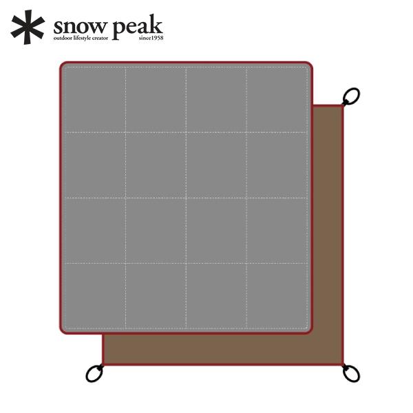 snow peak スノーピーク アルファブリーズ マットシートセット
