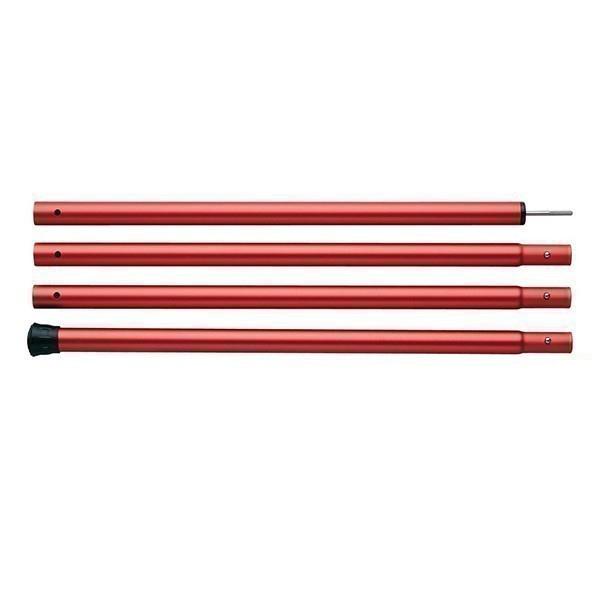 スノーピーク peak ウイングポール レッド 240cm TP-002RD 2本セット テント タープ ポール 赤 キャンプ アウトドア snow peak スノーピーク ポール ウイングポール レッド 240cm TP
