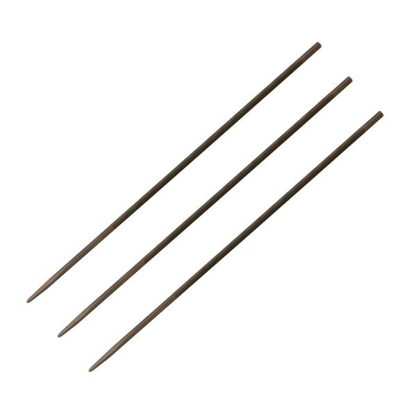 バローベ 丸ヤスリ 4.0mm 3本入 247549 やすり ヤスリ 丸やすり 棒