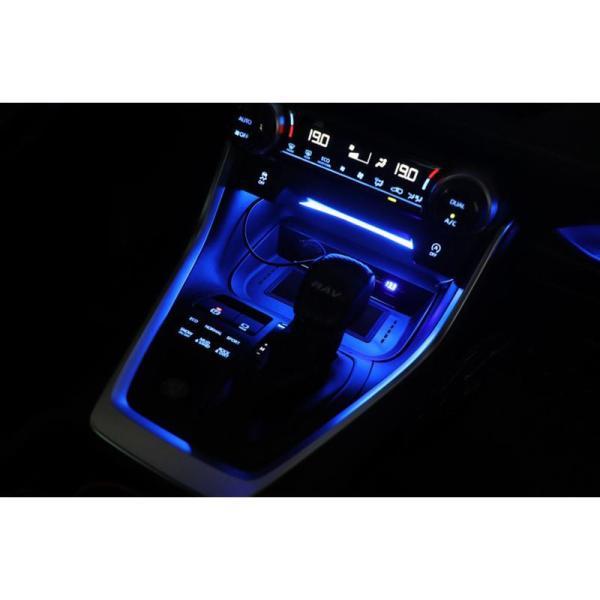 新型RAV4 50系 パーツ ニュー RAV4 カスタム アクセサリー rav4 USB式LEDイルミネーション インパネイルミ