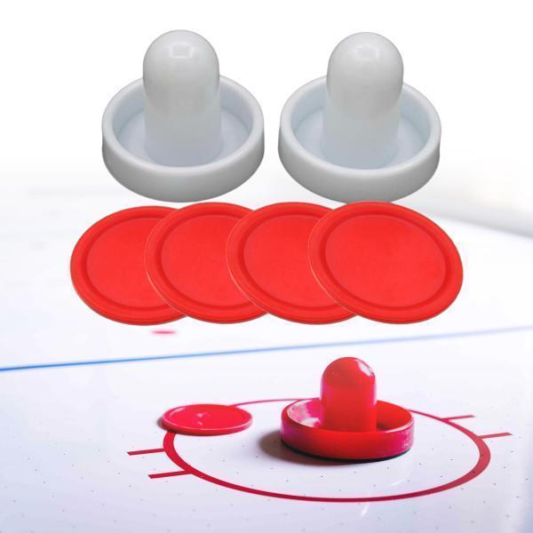 説明:[プレミアム素材]: エアホッケープッシャーはプラスチック素材で作られており.耐久性があり環境に優しいです.緑色のフェルトの底部は非常に厚く.デスクトップの表面を保護しながら.素早く簡単にスライドできます.[製品寸法]: パターの寸法...