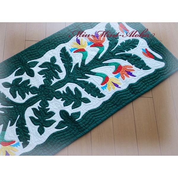 ハワイアンキルトのテーブルランナー、タペストリー（手縫い） 楽天市場】【ハワイアンキルトに挑戦！】【クリスマス】テーブル