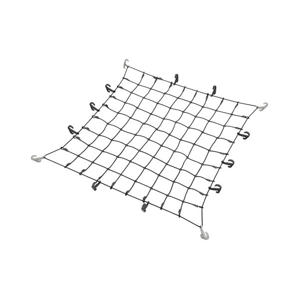 カーメイト(Carmate) INNO 車用 カーゴネット L サイズ(110×120cm)線径8mm 極太ゴム フックの数:14 荷物 固定
