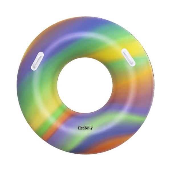 Bestway 直径1.05m レインボーカラー 浮き輪 大人用 36352