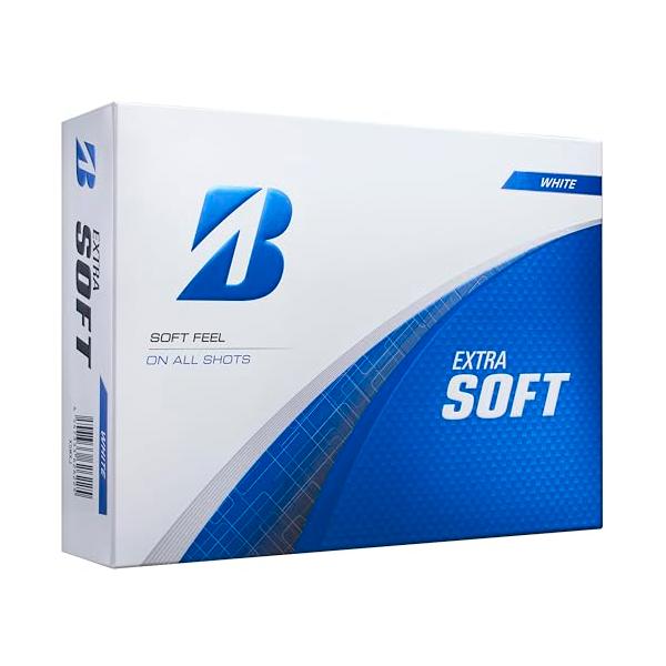 BRIDGESTONE(ブリヂストン)ゴルフボール EXTRA SOFT 2025年モデル 12球入 ホワイト X5WXJ
