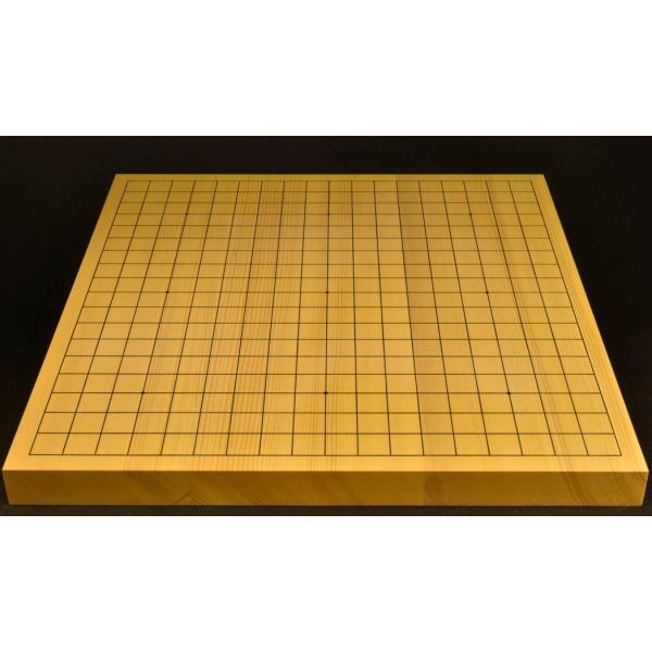 碁盤　新かや10号　本漆太刀盛　竹印