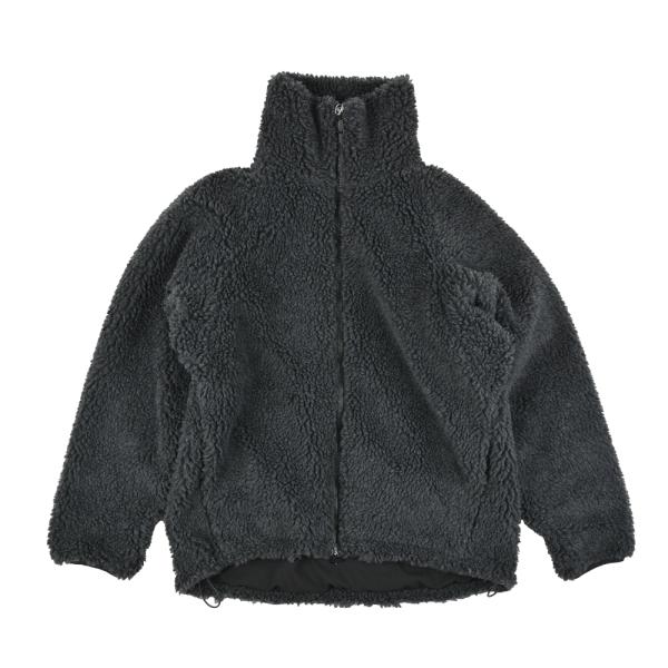 新品MOUNTEN. マウンテン 子供服 flower boa blouson MOUNTEN マウンテン boa zip blouson charcoal MB30-1632b : ミックス