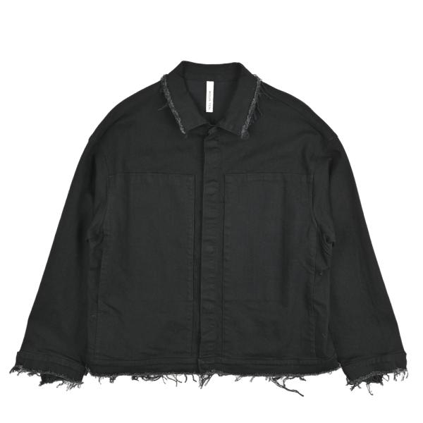 MOUNTEN マウンテン denim work blouson black MB38-1813b : ミックス